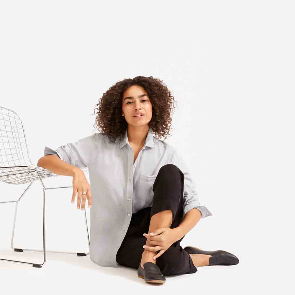 Double-Gauze Relaxed Shirt