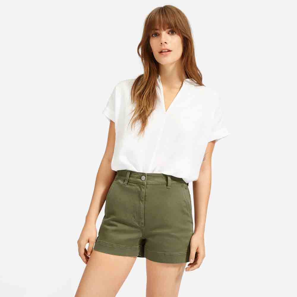 Twill Cotton Short